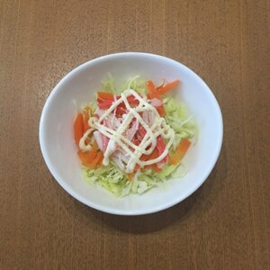カニカマいり生野菜サラダ